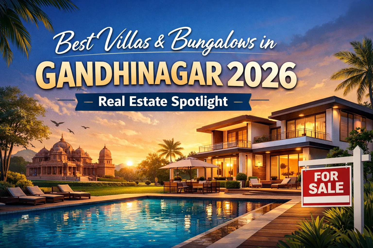 Best Villas & Bungalows in Gandhinagar 2026 | Real Estate Spotlight