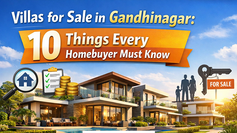 10 Things Every Homebuyer Must Know Before Choosing Villas for Sale in Gandhinagar