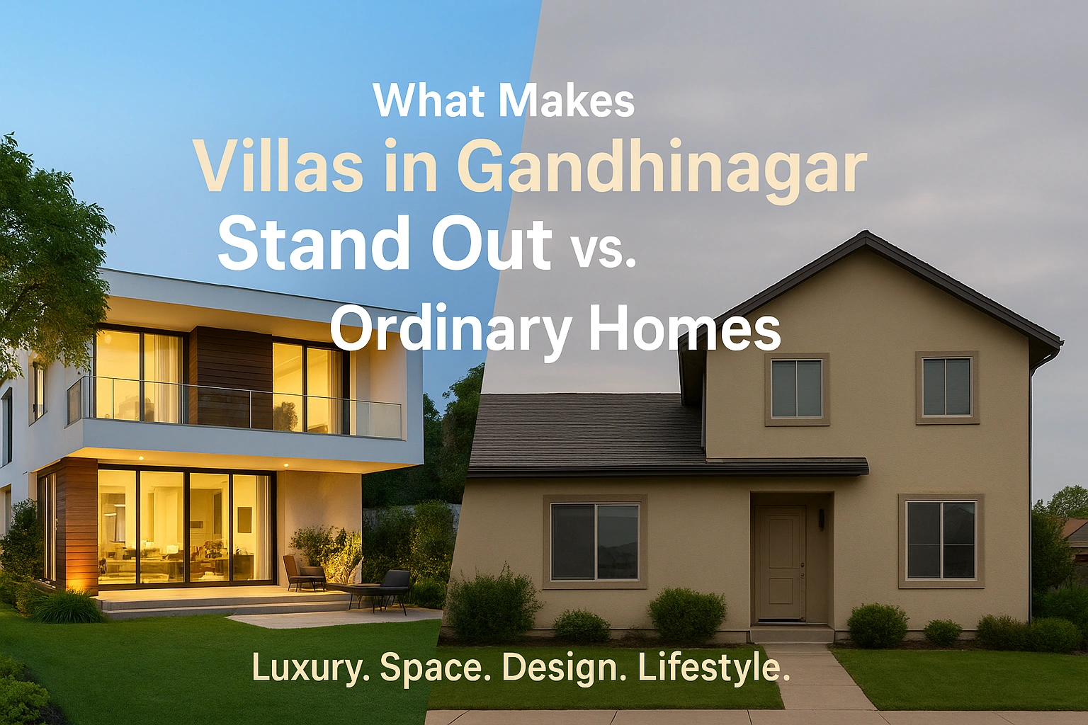 What Makes Villas in Gandhinagar Stand Out vs Ordinary Homes