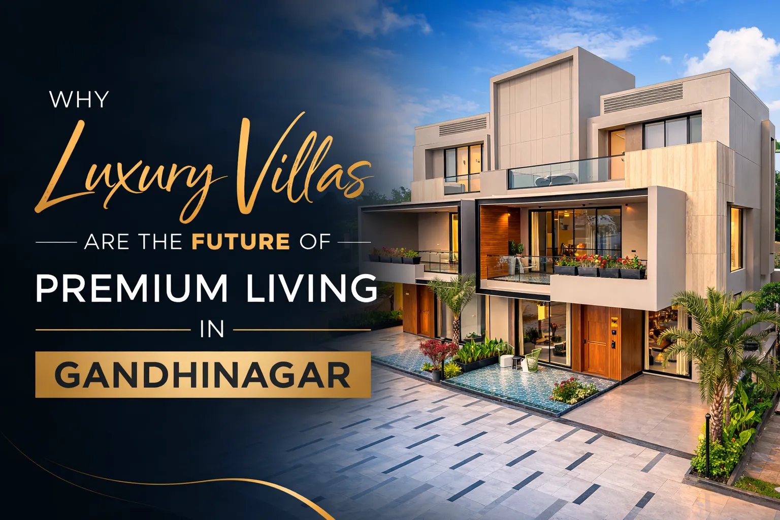 Why Luxury Villas Are the Future of Premium Living in Gandhinagar