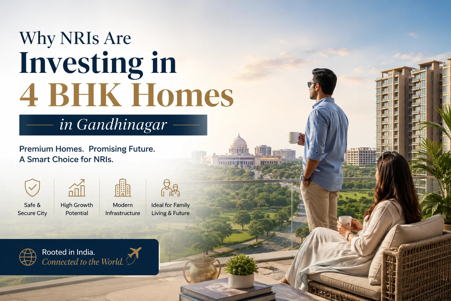 Why NRIs Are Investing in 4 BHK Homes in Gandhinagar | Luxury Property Guide